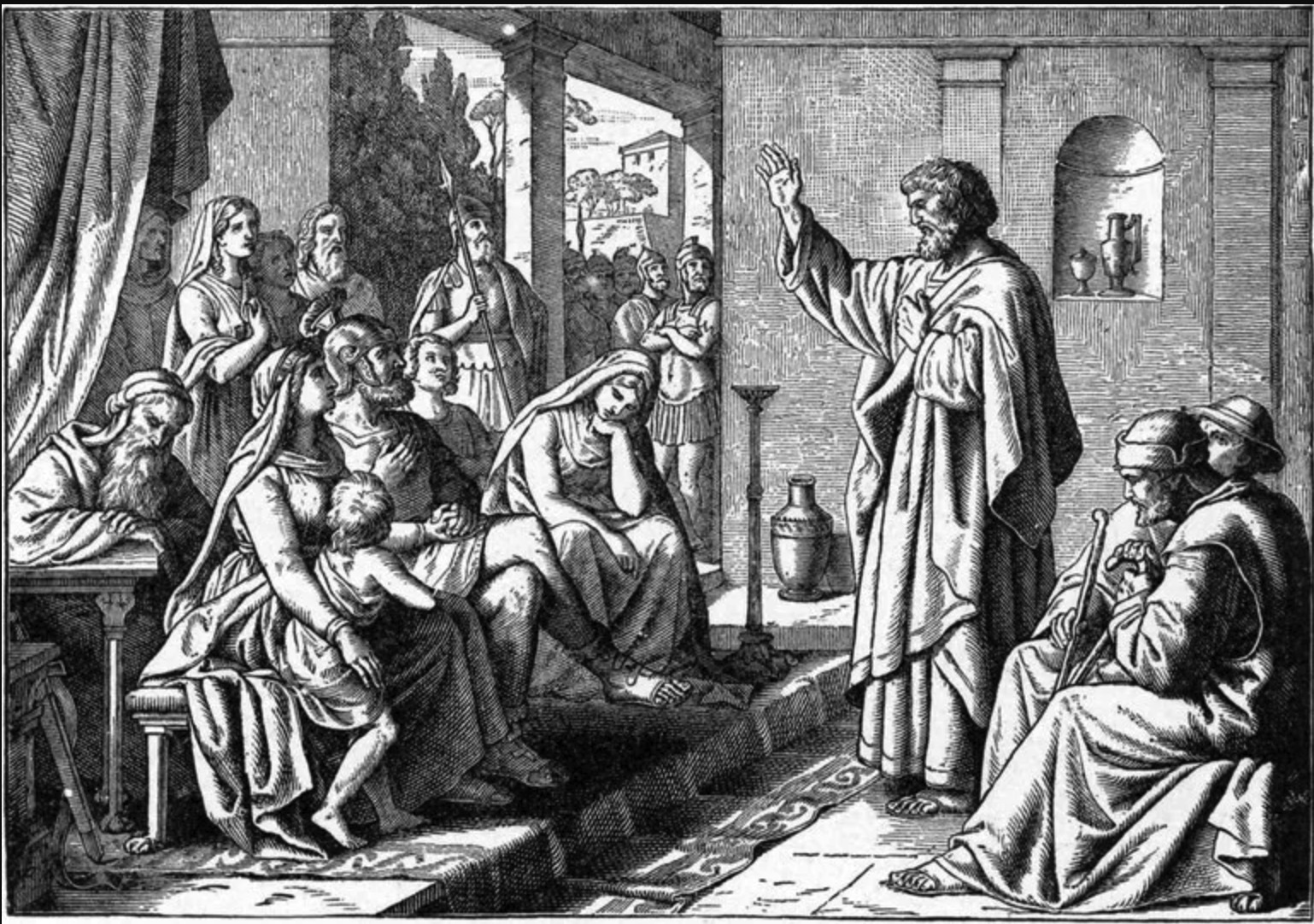 Апостол Петр проповедует