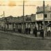 Историческое фото городских лавок, 1913 г.