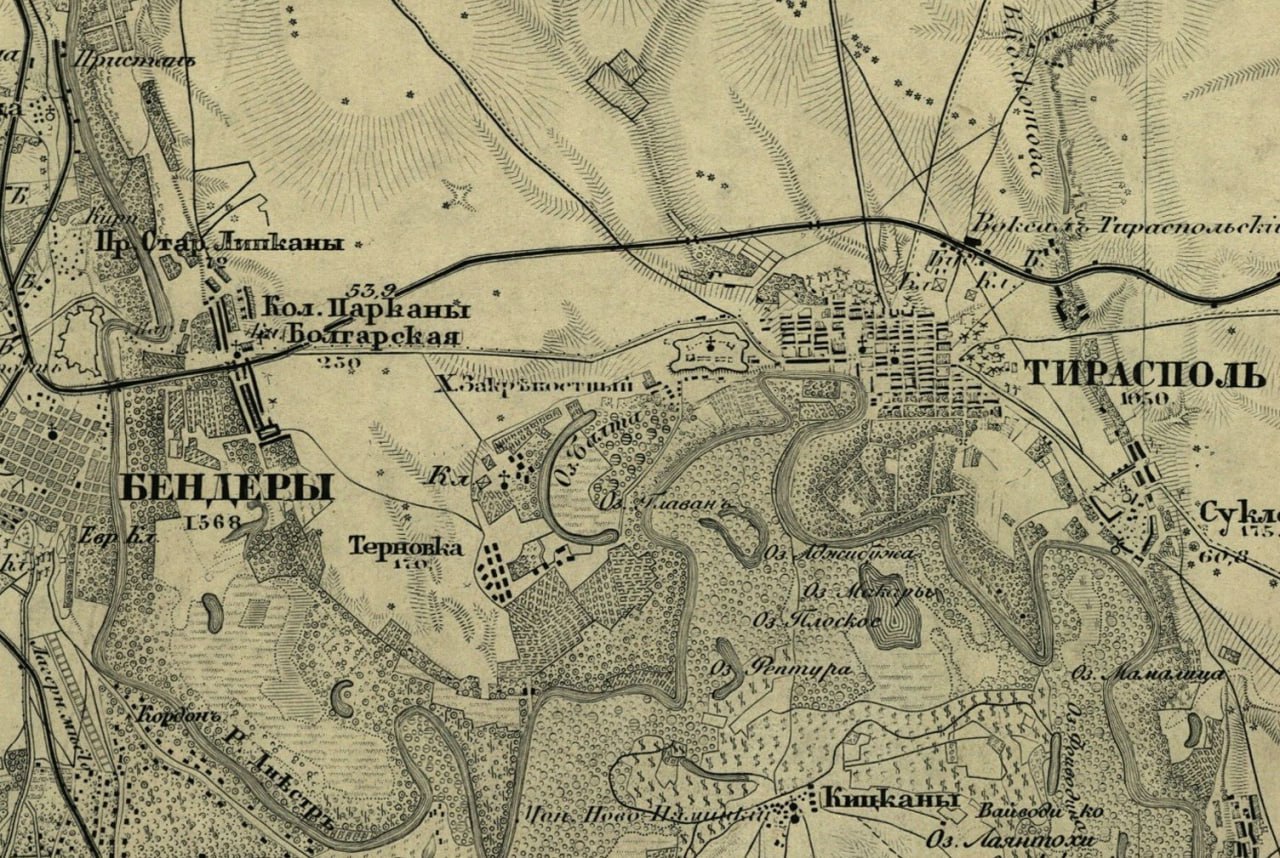 Карта Российской империи 1860 -1890 гг.